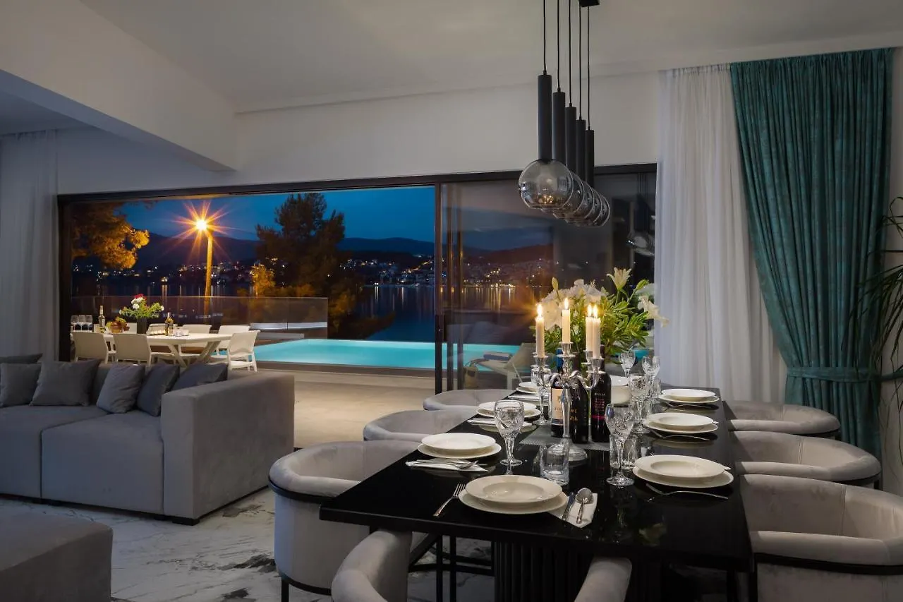 Beachfront Villa Milka With Pool Trogir Croatia