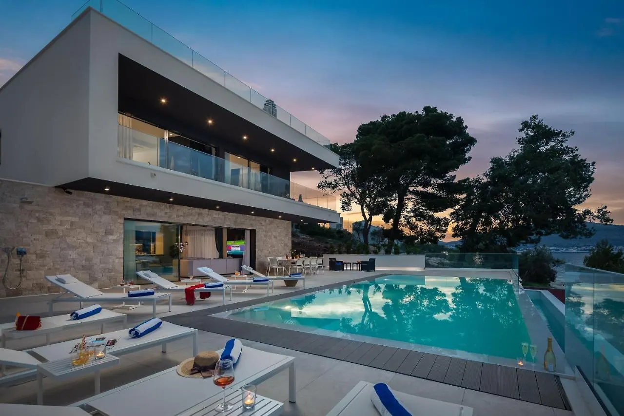 Beachfront Villa Milka With Pool Trogir