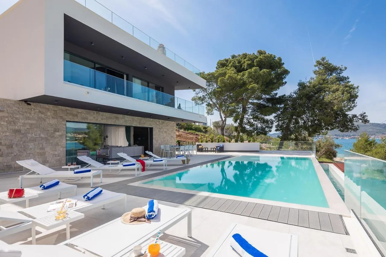 Beachfront Villa Milka With Pool Trogir