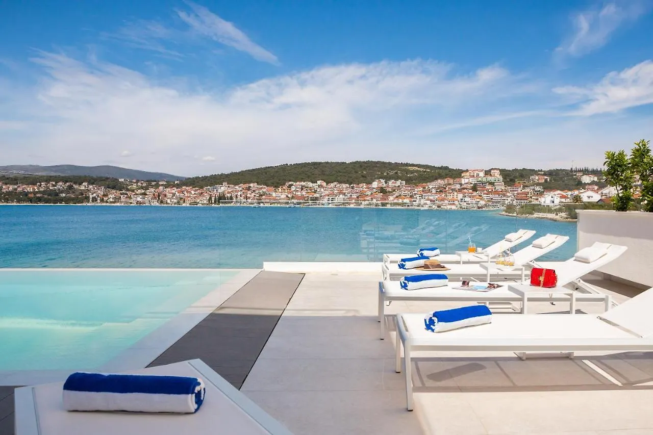 Beachfront Villa Milka With Pool Trogir Croatia